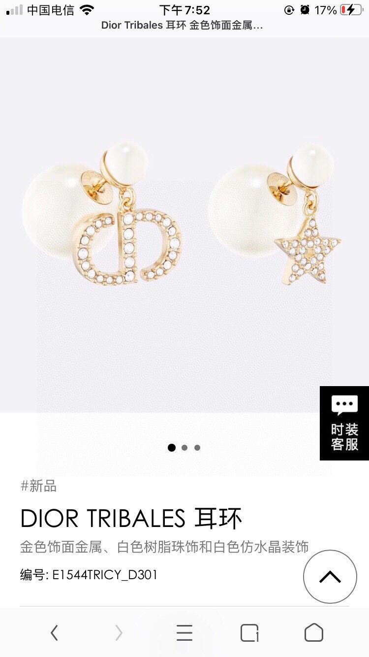 chr1st1an D10r earrings